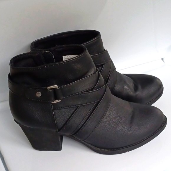 American eagle ankle boots women's size 8 wide black - Picture 1 of 6
